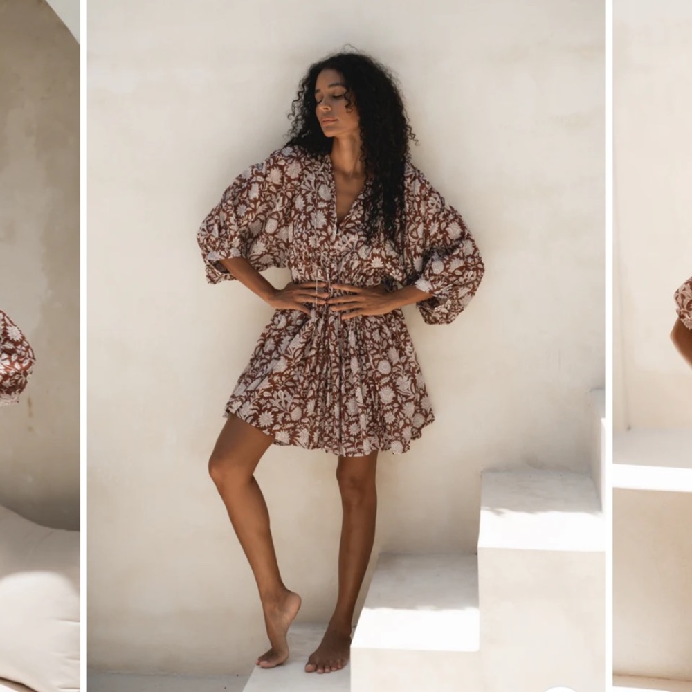 NWT Daughters of India Kyra mini dress